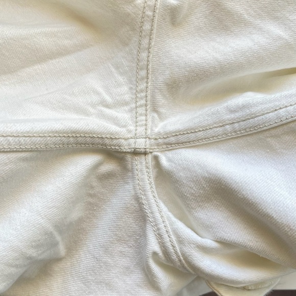 Heavy Manners Vanilla Sky Low Rise Baggy Denim White Cotton 30 NWT - Picture 5 of 9